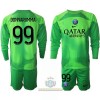 Maglia da Calcio Portiere a Maniche Lunghe Paris Saint Germain Gianluigi Donnarumma 99 Casa 2022-23 per Bambino